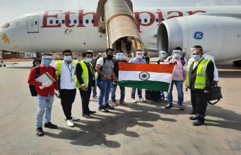 Movement of Indian Nationals stranded in Burkina Faso travel back to India (Chartered Flight)